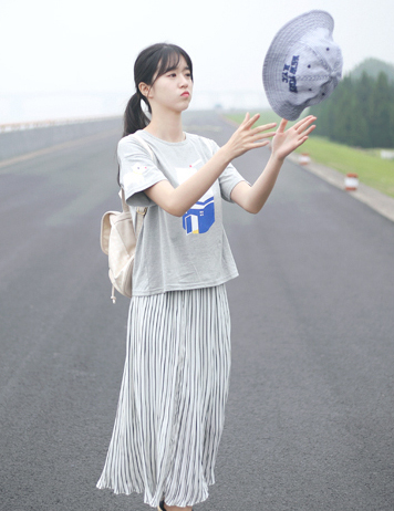 白线流/2016夏新品 回到年少 童趣印花纯棉t恤|1c1f4l