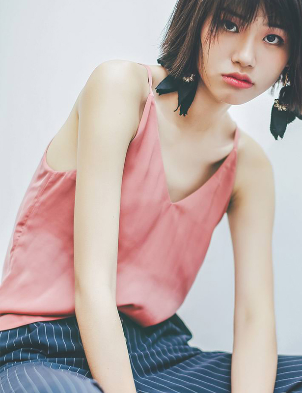吊带女 2016夏季新款女装欧美风简约v领可外穿宽松百搭背心打底衫|1c18bc